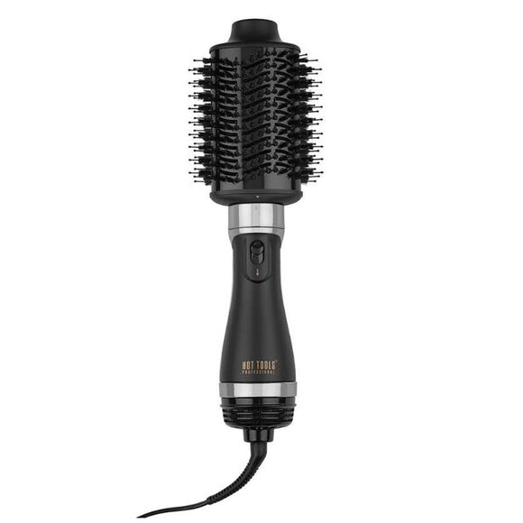 Hot Tools Pro Signature Blowout Brush Ultimate 4-Piece Kit Black & Silver New - Picture 1 of 4